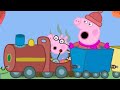 Grandpa S Little Train And The Baby Piggy Peppa Pig Official Family Kids Cartoon
