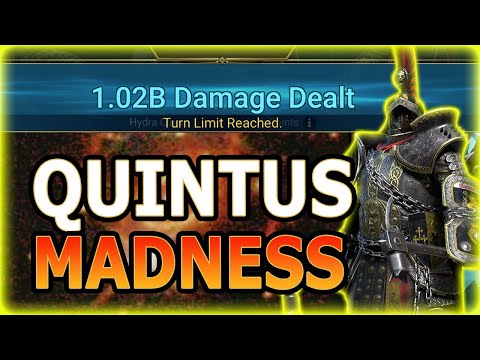 QUINTUS-WAHNSINN! ÜBER 1 MILLIARDE SCHADEN! Raid: Shadow Legends