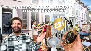 150 London Homes Turned Into One Giant Car Boot Sale!