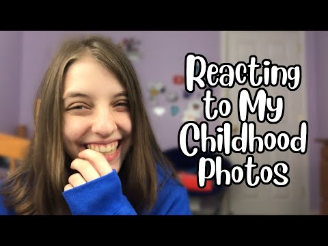 Reacting to My Childhood Photos | Riana Nicole