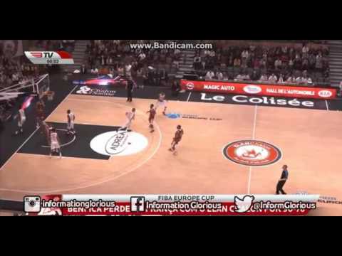 Basquetebol: Elan Chalon 90-76 SL Benfica