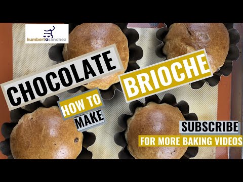 Chocolate Chips Brioche #Brioche #chocolatebrioche #chefhumbertosanchez