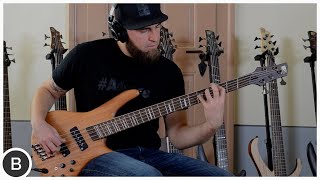 Video thumbnail for IBANEZ SRFF4505 Fanned Fret Bass by BassTheWorld.com