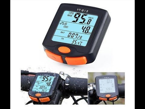 Распаковка и краткий обзор беспроводного велокомпьютера BoGeer YT-813 с алиэкспресс