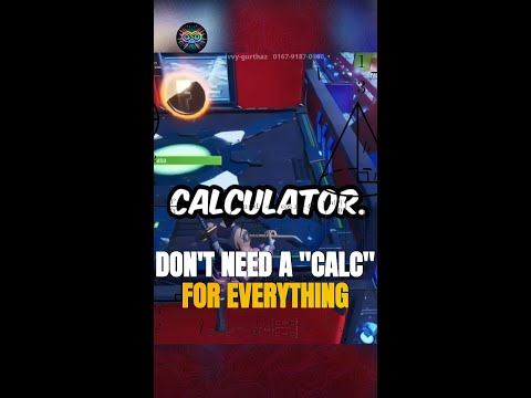 "Calc stands for calculator"