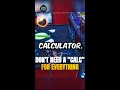 Calc Stands For Calculator