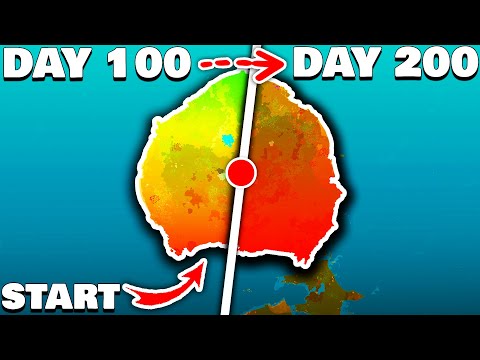 Can I Survive a DEATH ISLAND in Factorio? (200 Days)