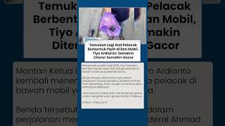 Temukan Lagi Alat Pelacak Berbentuk Pipih di Ban Mobil, Tiyo Ardianto: Semakin Diteror Semakin Gacor