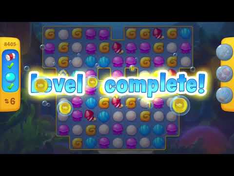 Fishdom  Level 8401 - 8410 (First Try) 🐡