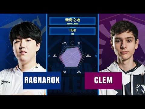 StarCraft 2 - RAGNAROK vs CLEM! - World Team League 2021 Winter