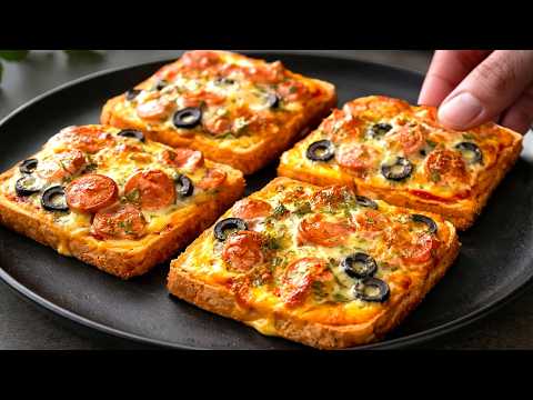 You've never had such a delicious breakfast before – egg toast straight from the oven in 10 minutes!