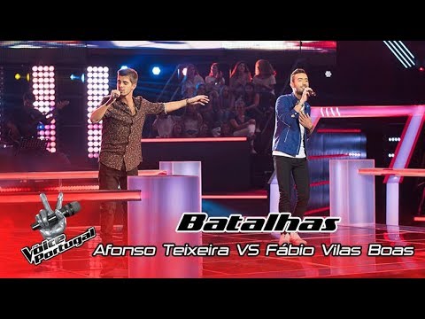 Afonso Teixeira Vs Fábio Vilas Boas - "Quero é Viver" | Battle | The Voice Portugal