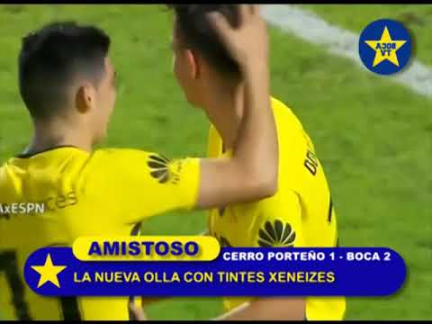 Cerro Porteño 1 - Boca 2 / Amistoso Internacional 19/08/2017