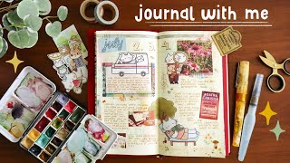 Chatty Journal With Me ✿ Traveler's Notebook Weekly Spread