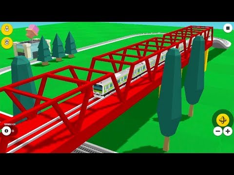 Video Train GO - simulasi Rel Keret