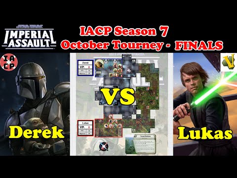 Imperial Assault S7 IACP Skirmish - October Vassal Tournament Finals - Derek vs Lukas