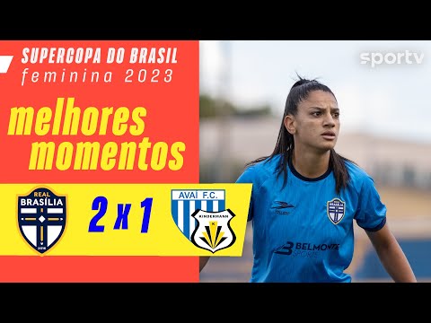 Gols e lances de Real Brasília x Avaí