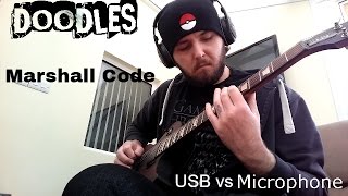 Marshall Code - Microphone vs Direct USB Recording