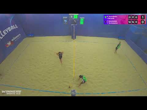 08:10 D. Svyrydenko /I. Skrynnik - Y. Bohdashkin/Y. Yevdokymov 18.11.2022 | Winners Beach Volleyball