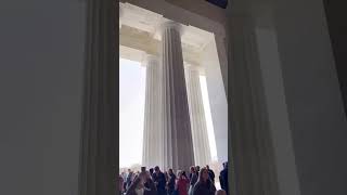 🏛In this temple as in the hearts of the people #lincolnmemorial