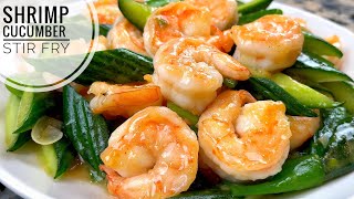 Tumis Udang dan Mentimun, Hidangan Praktis yang Segar dan Kaya Protein