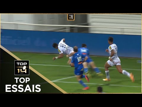 TOP Essais de la J9 – TOP 14 – Saison 2020-2021