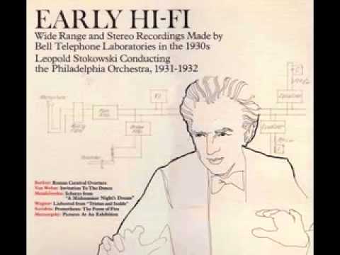 The Berlioz Roman Carnival Overture December 5 1931 Early Stereo