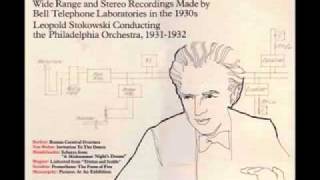 The Berlioz Roman Carnival Overture December 5 1931 Early Stereo
