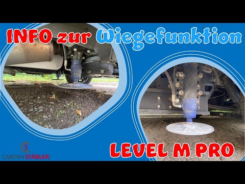 New information on the weighing function of the Level M Pro leveling jacks from E&P