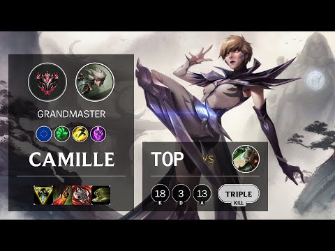 Camille Top vs Riven - EUW Grandmaster Patch 10.22