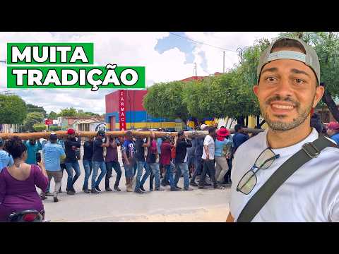 Cachoeira cheia e dia de muita tradição na Cidade de Missão Velha CE