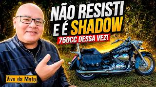 A próxima moto do sorteio é uma Honda Shadow 750cc impecável
