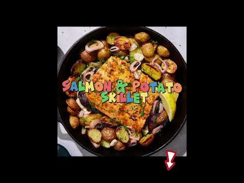 EP24 Salmon & Potato Skillet Recipe @ABCKidsUTube