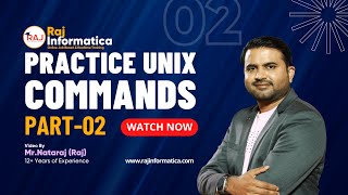 Download the video "Unix Commands used in Informatica |Part-2| By Raj informatica | Unix Interview Questions and answers"