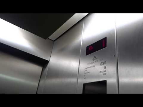 1996 Thyssen Roped Hydraulic Elevator@Color Line Terminal, Kiel, Germany