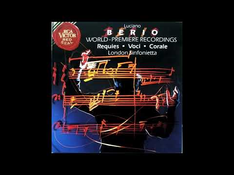 Luciano Berio - Voci (Folk Songs II) for viola and two instrumental groups
