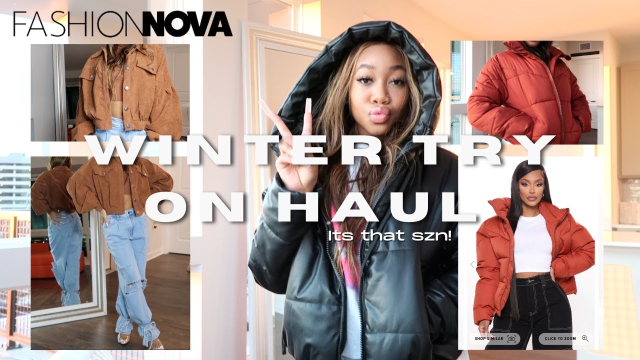FASHION NOVA WINTER TRY ON HAUL | PUFFER & OVERSIZED JACKETS!
