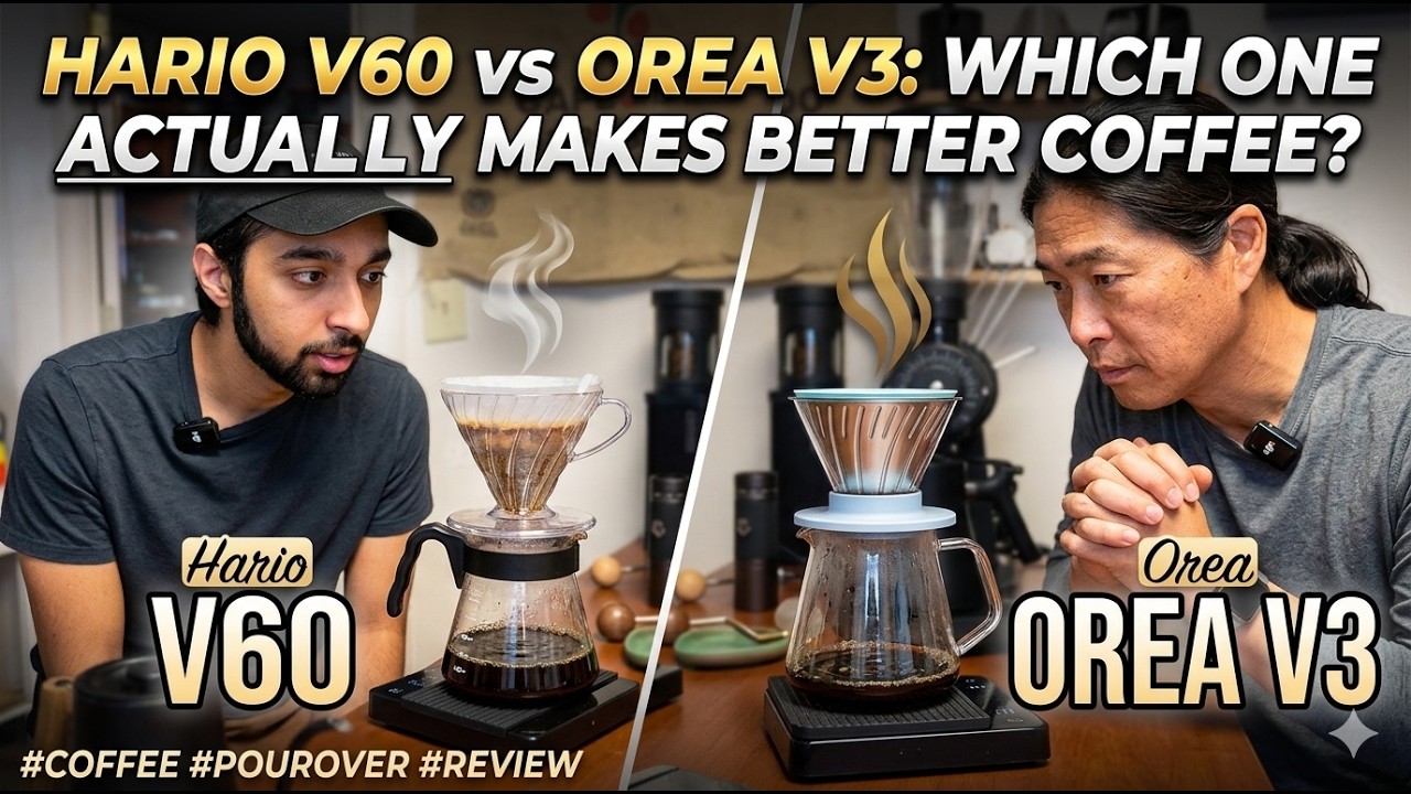 Hario V60 vs Orea V3: Which One Actually Makes Better Coffee?