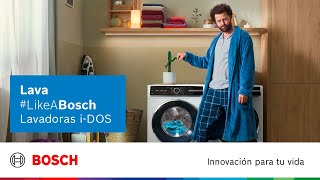 Bosch Ahorra agua y detergente con lavadoras con i-DOS anuncio