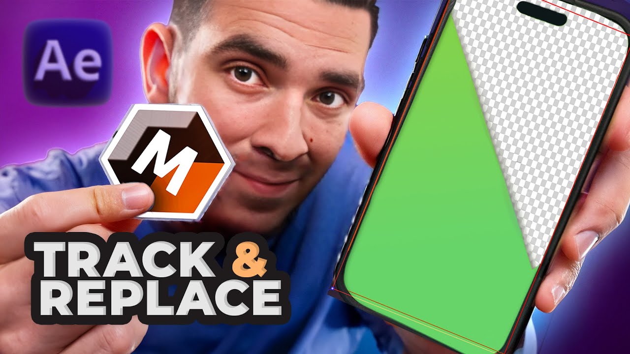 Screen Replacements MADE EASY with Mocha AE | After Effects Tutorial