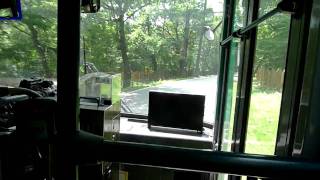 preview picture of video 'Korean bus running through the forest.'