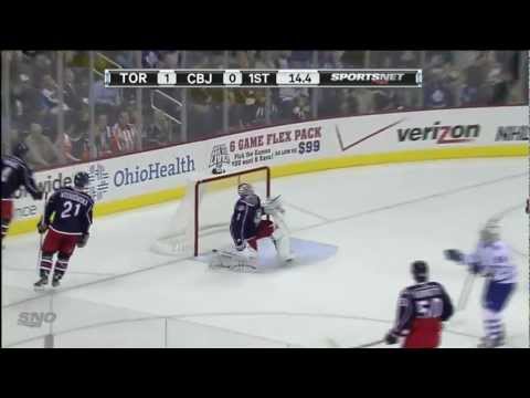 MacArthur Goal - Leafs 2 vs Blue Jackets 0 - Nov 3rd 2011 (HD)
