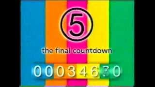 Channel 5 countdown and launch and Spice Girls