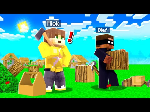 IK WERK SAMEN MET DE DIEF In Minecraft (Survival)