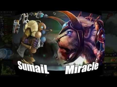 Miracle (Mirana) vs Sumail (Tinker) - Gameplay 2016