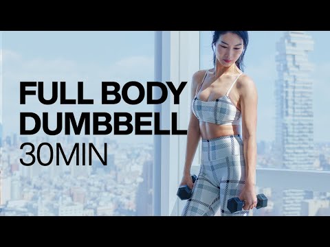 30 Min Full Body Dumbbell Workout at Home - No Repeats - No Talking