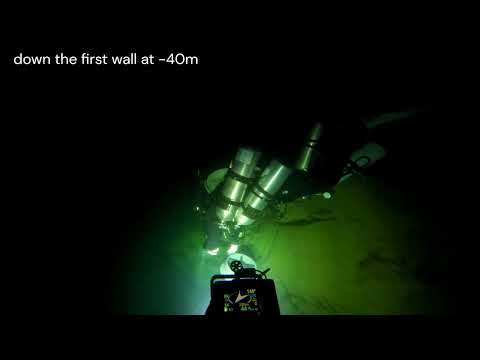 Die tiefste Wand (von dreien) in Horgen / Zürichsee: Runter auf -101m