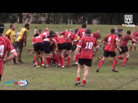 2016 NHRU Round 15 - Premier 3 Highlights - Lake Macquarie v Waratah