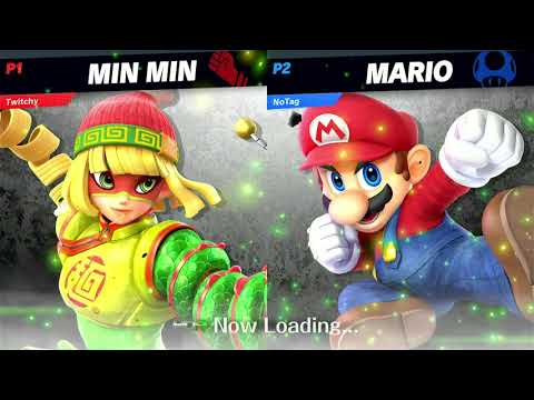Clemson Smash Series 39 - WS - Twitchy! (Min Min, Robin) vs. NoTag (Mario) - HDR