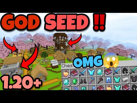 ????(GOD SEED) Minecraft Bedrock & Pocket Edition | Seed Minecraft 1.20 | Minecraft Seeds